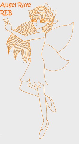 Orange Fairy Minako by AngelRaye