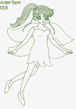 Green Fairy Makoto by AngelRaye