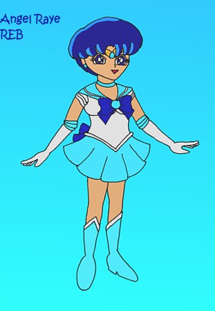 Sailor Chibi Mercury by AngelRaye