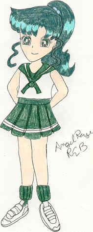 Green Sailor Girl by AngelRaye