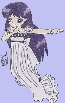 Chibi Princess Mars by AngelRaye