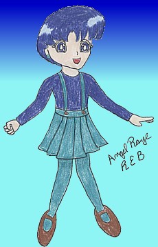 Ami as a Little Girl by AngelRaye