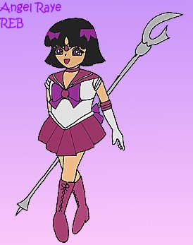Sailor Chibi Saturn by AngelRaye