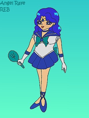 Sailor Chibi Neptune by AngelRaye