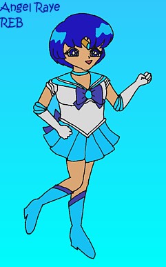 Sailor Chibi Mercury by AngelRaye