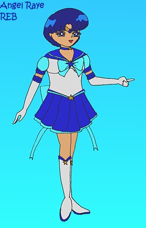 Sailor Eternal Mercury by AngelRaye