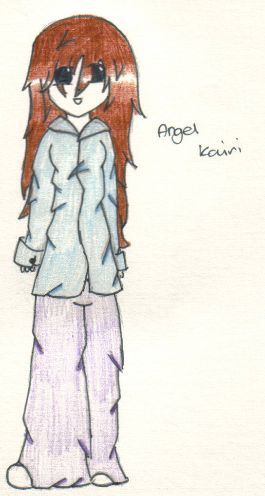 Brown Haired Girl Standing!!? by Angel_Kairi