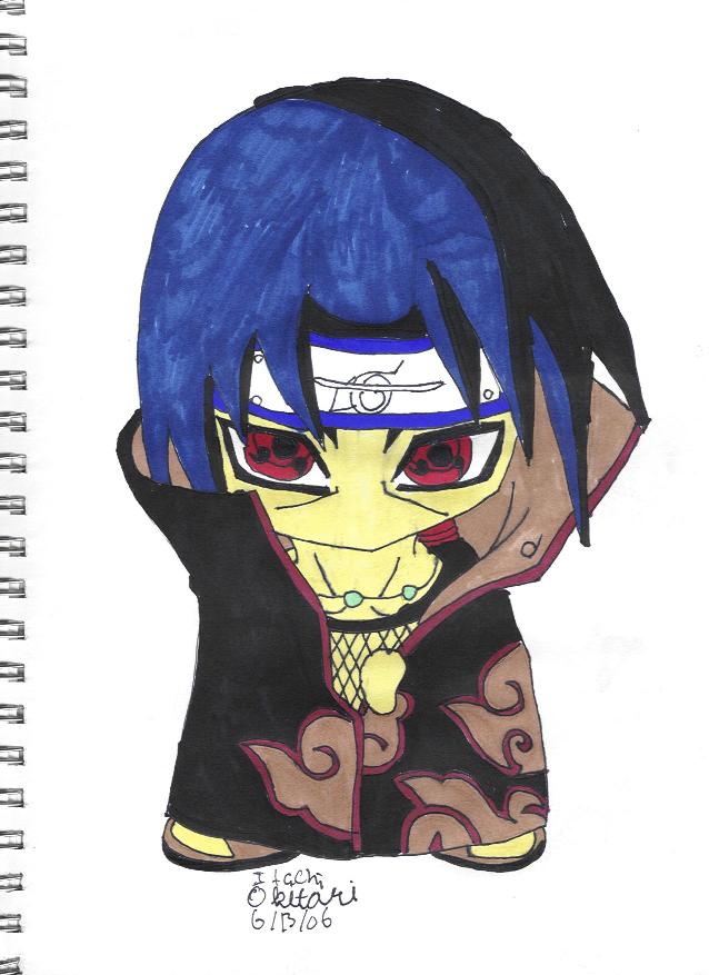 Chibi Itachi by Angel_With_Crimson_wings