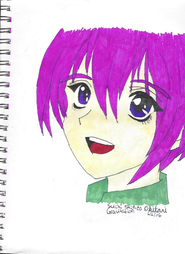 Shuichi Shindou (again) by Angel_With_Crimson_wings
