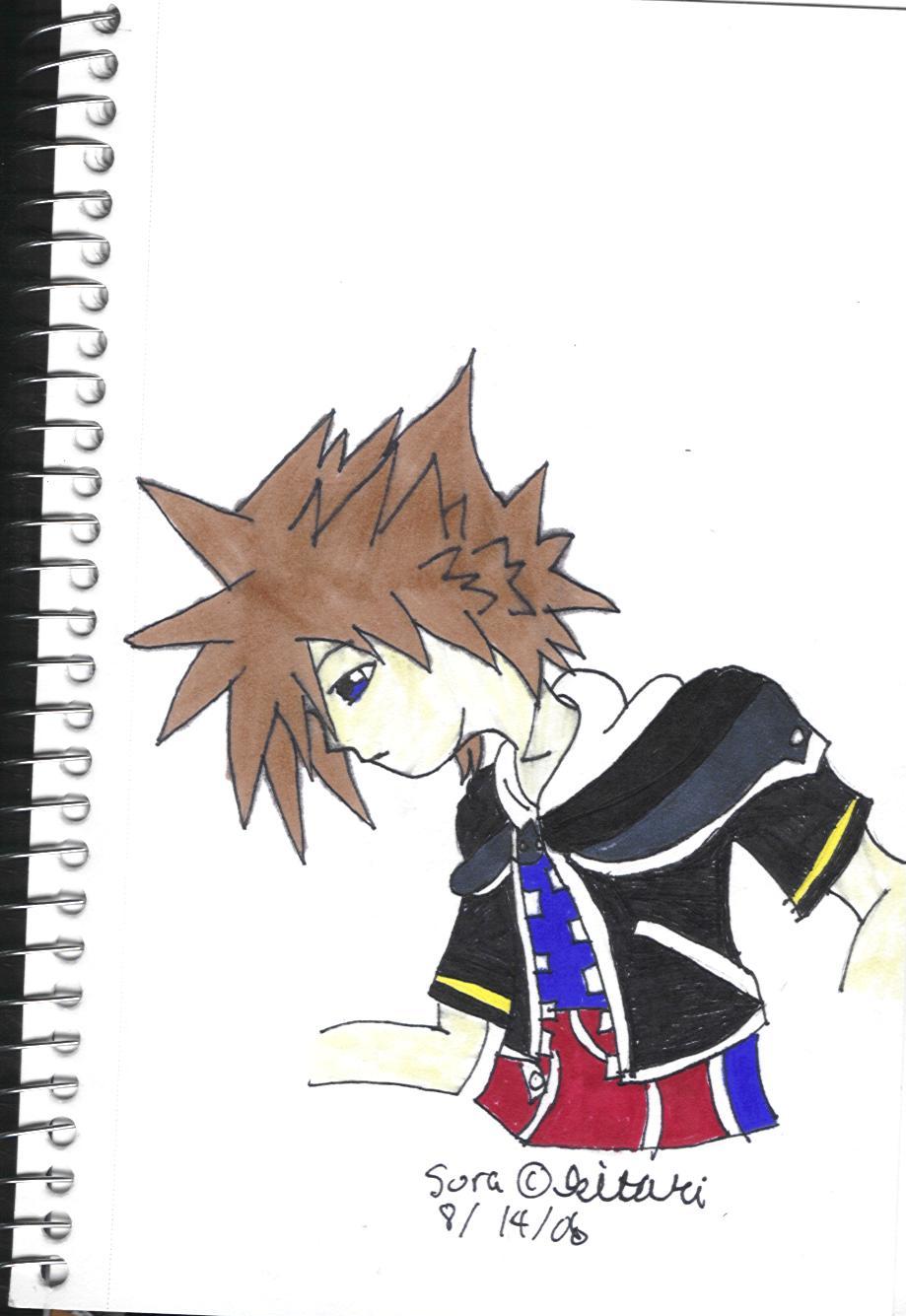 Sora :) by Angel_With_Crimson_wings
