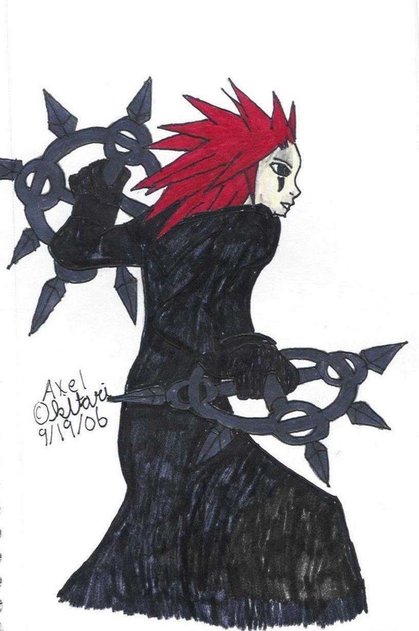Axel again :) by Angel_With_Crimson_wings