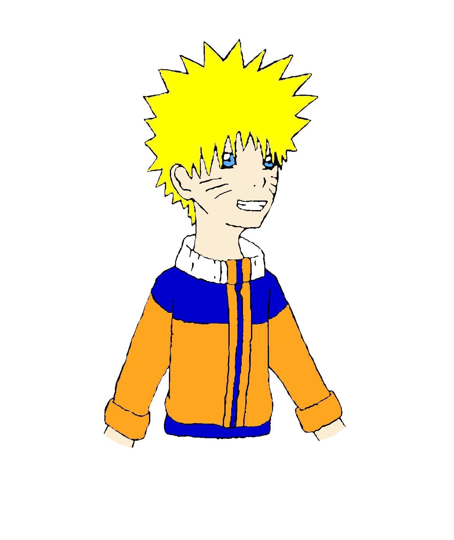 Smiling Naruto*colored* by Angel_girl_808