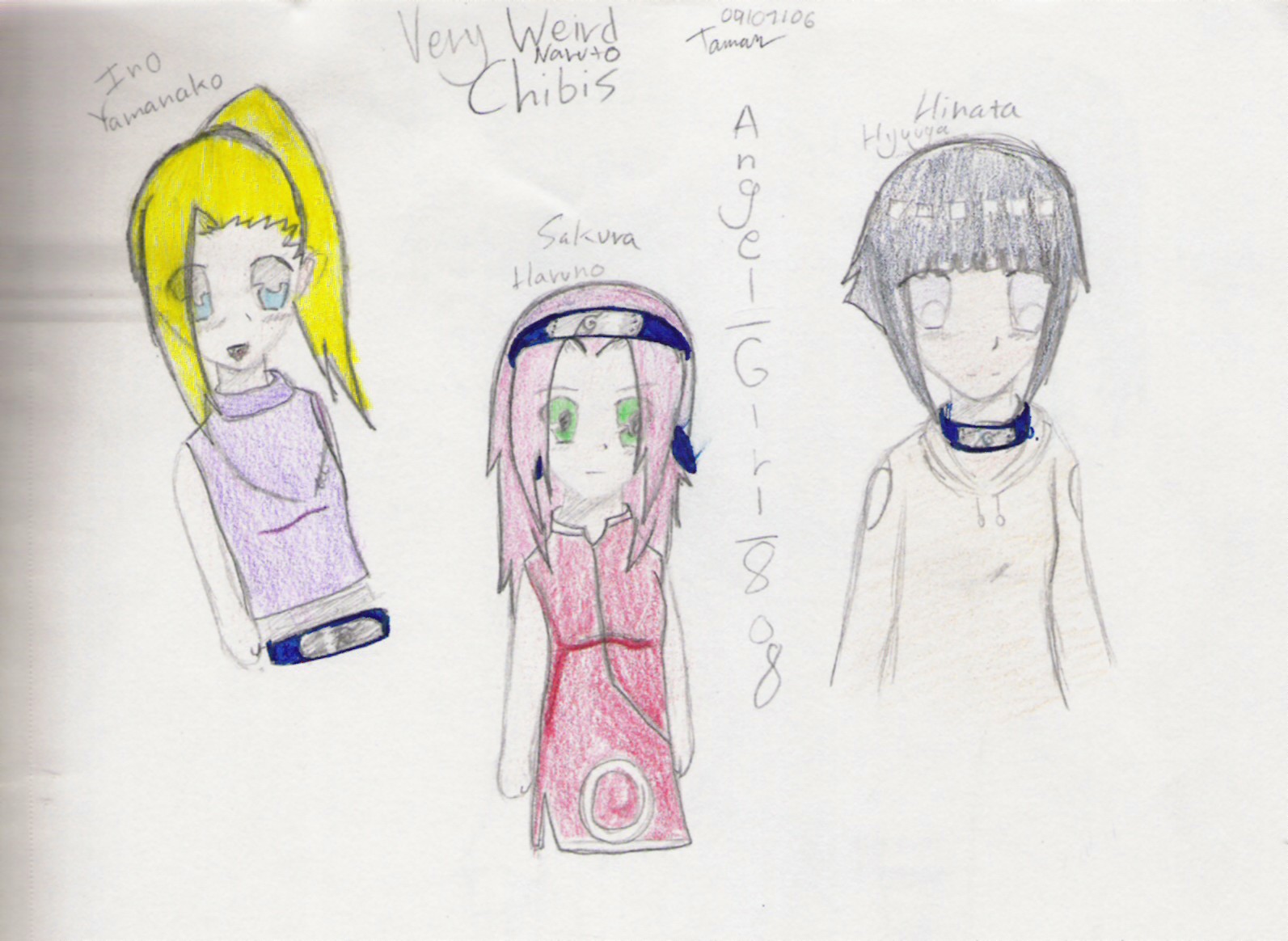 Very Weird Naruto Chibis by Angel_girl_808