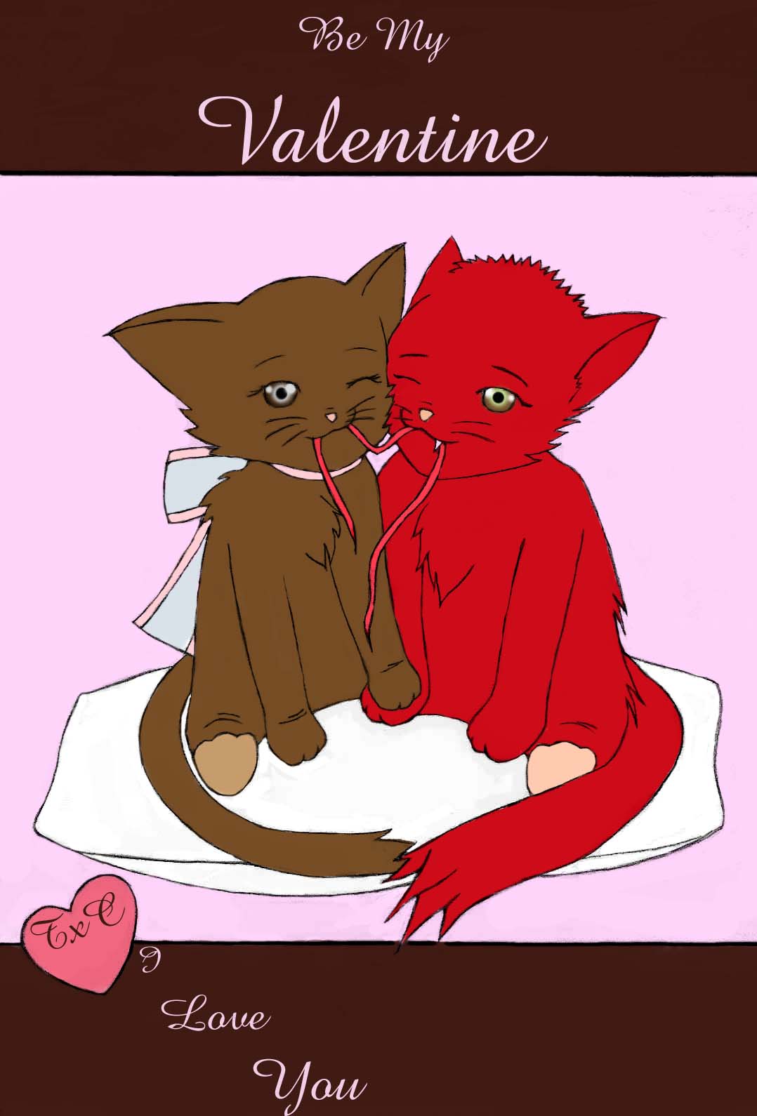 My Valentine's Card Colored by Angel_girl_808
