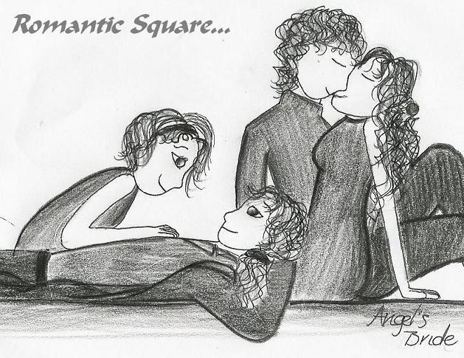 Romantic Square... or "When fangirlz attack 2" by Angel_s_Bride