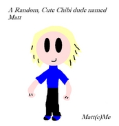 Cute Random Chibi Dude called Matt by Angelamy612