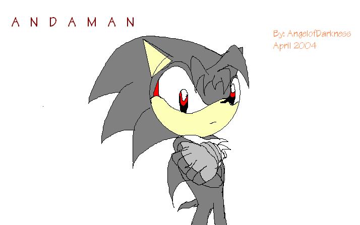 lookie!! my own Sonic character!! by AngelofDarkness