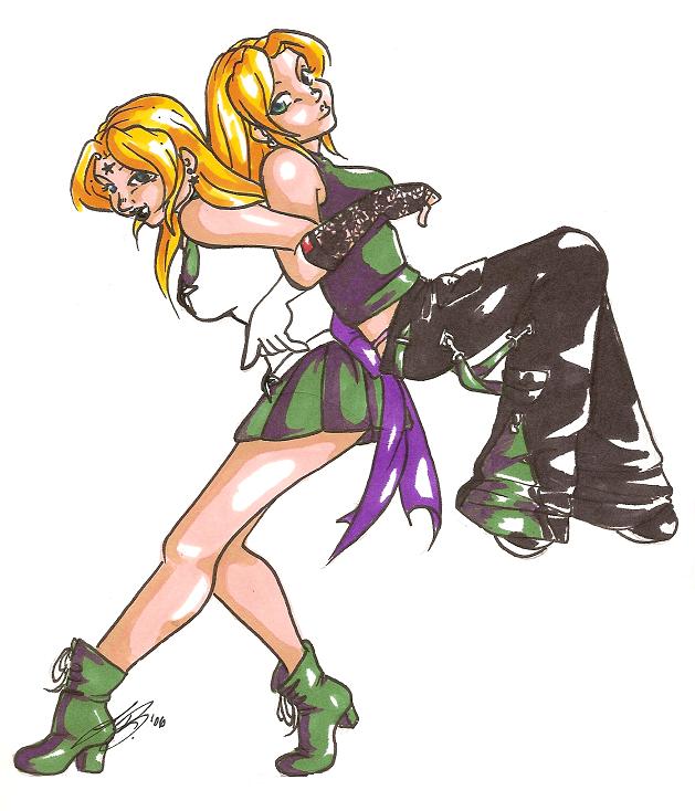 Sailor Jade and Raureru by AngelofThunder