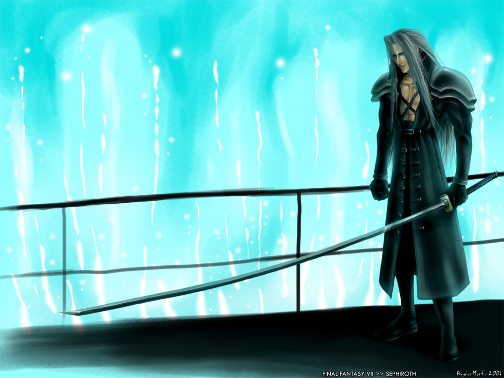 Sephiroth Wallpaper by AngelusMortis