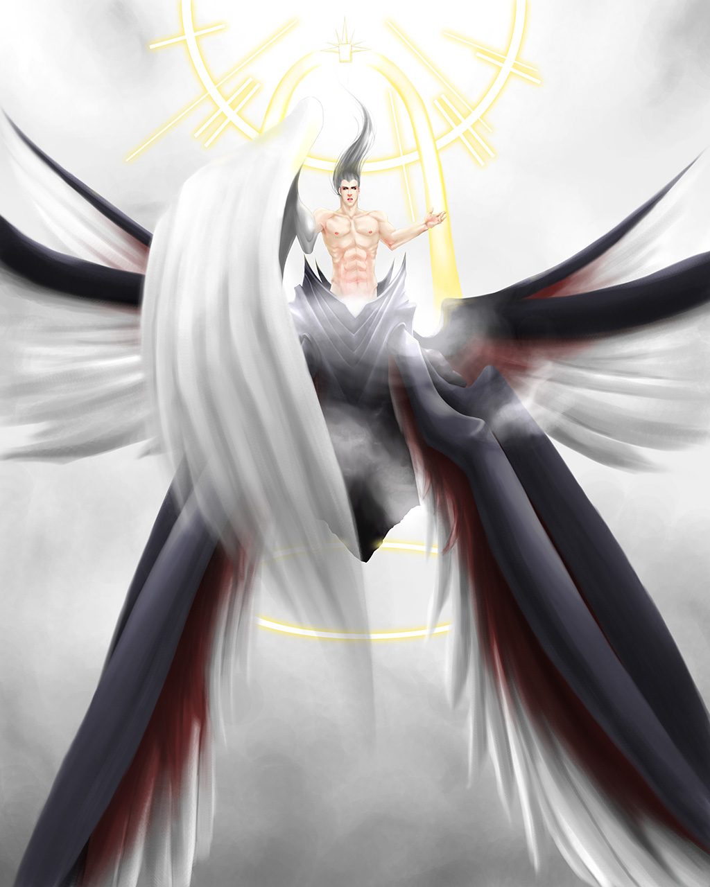 The One Winged Angel by AngelusMortis
