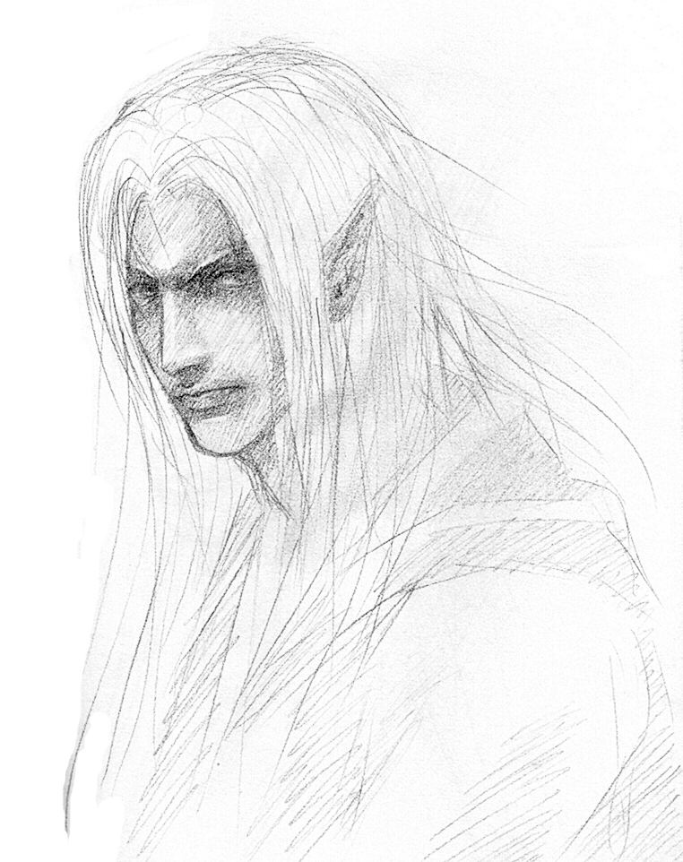 Drizzt Portrait by AngelusMortis