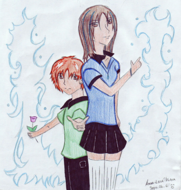 Dominico and Jem : Siblings from a Water Realm by Angelus_Sazuhara2922