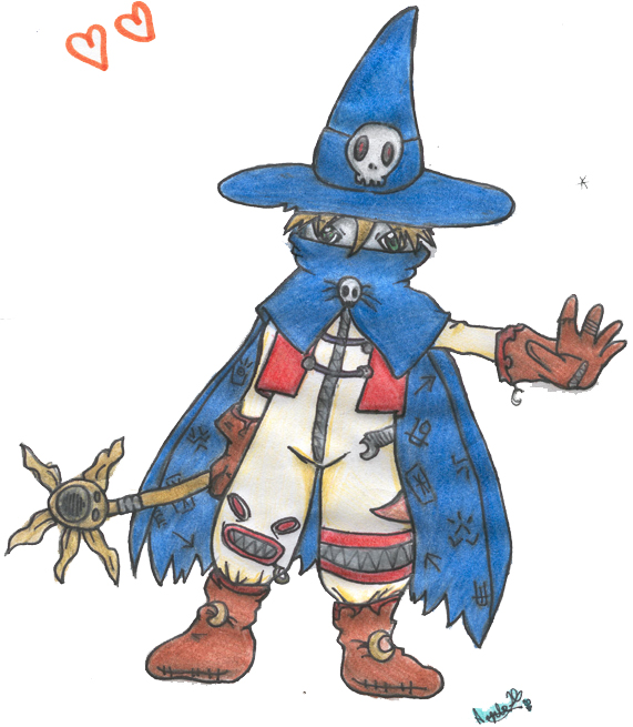 Wizardmon by Angichi