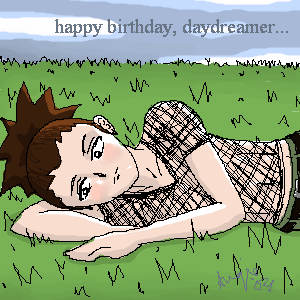 Happy Birthday, Daydreamer by Angie-chan