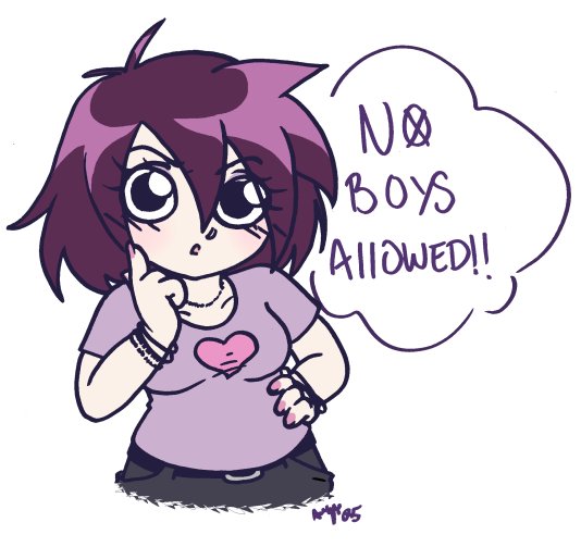 No Boys Allowed! by Angie-chan