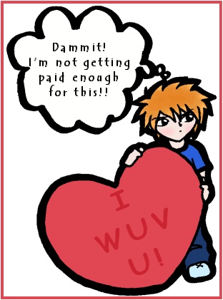 Happy Valentine's Day From Ichigo!! by Angie-chan