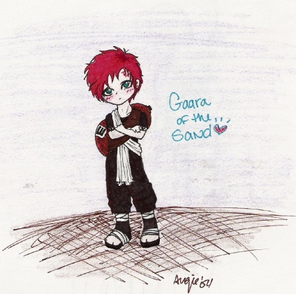 Chibi Gaara by Angie-chan