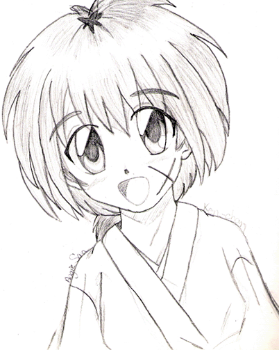Kenshin Chibi by Angie_Sagara