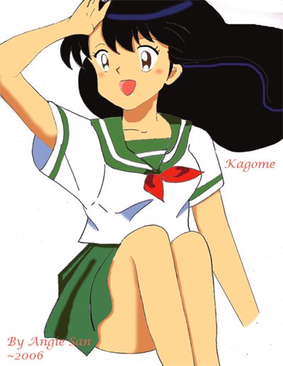 Kagome Higurashi by Angie_Sagara