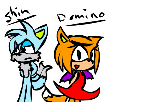 Shin and Domino by Anikue123