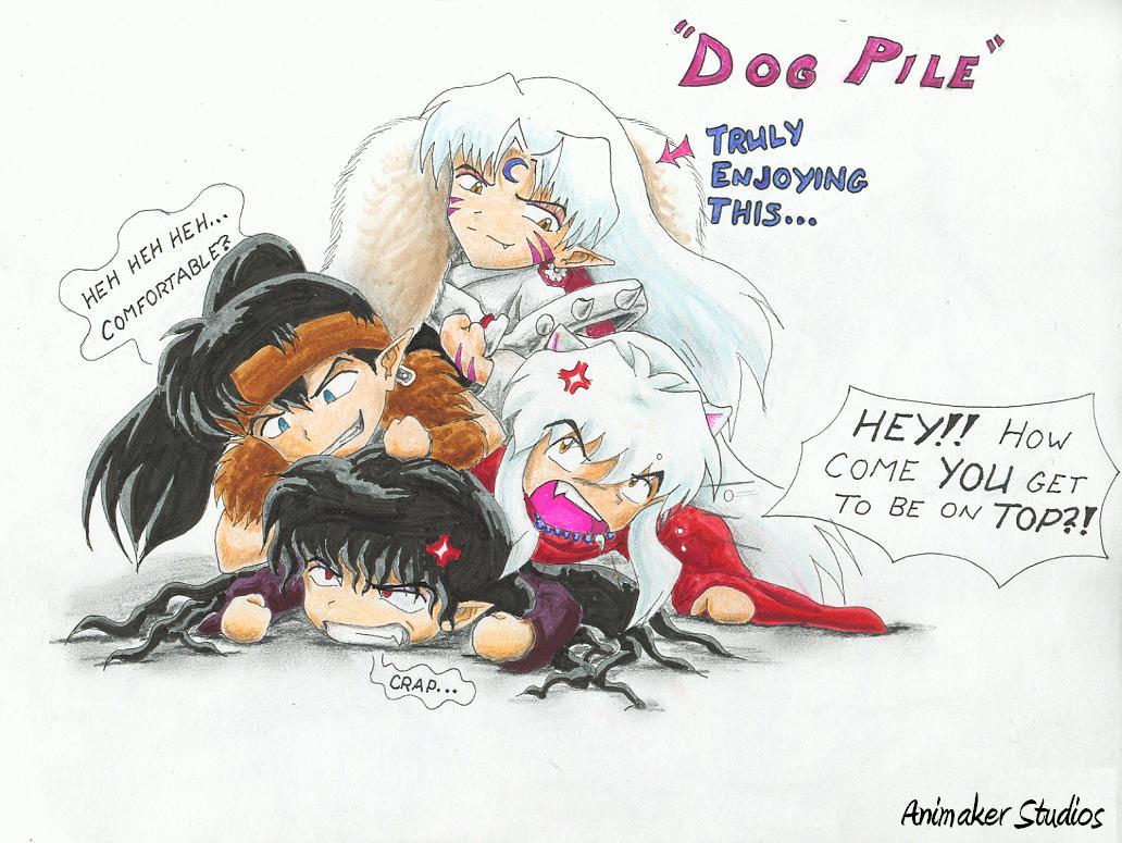 Dog Pile!!! by Animaker131