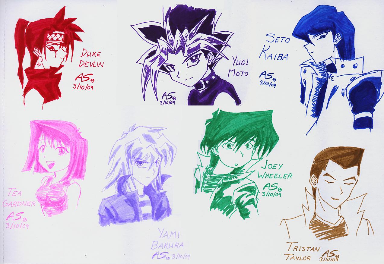 Yu-Gi-Oh! Doodles by Animaker131