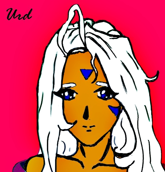 Urd from ah! my goddess by AnimalMeLove