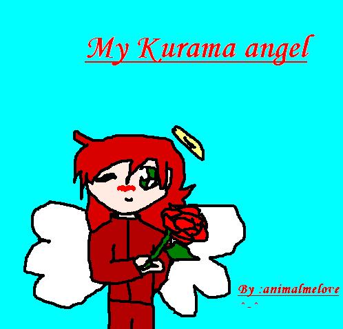 Kurama angel by AnimalMeLove