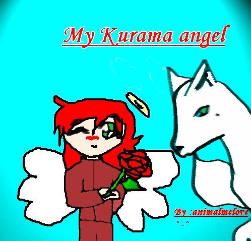 kurama angel by AnimalMeLove
