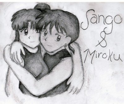 Sango&Miroku by AnimatedBritney