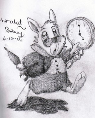 I'm late! I'm late! by AnimatedBritney