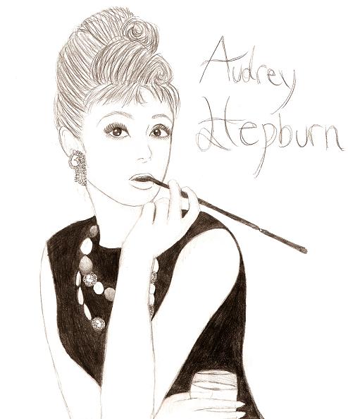 Audrey Hepburn by AnimeCheeka