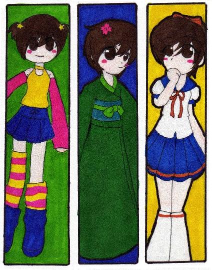 Haruhi Bookmarks by AnimeChick21