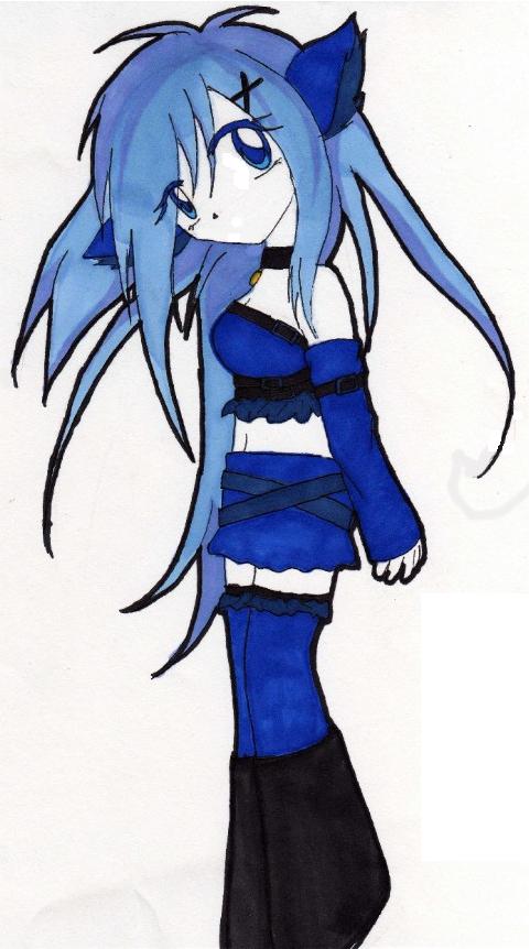 Blue~! by AnimeChick21