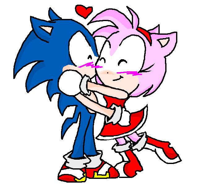 "SonAmy (request from manga_cat_girl)" by AnimeChick3210