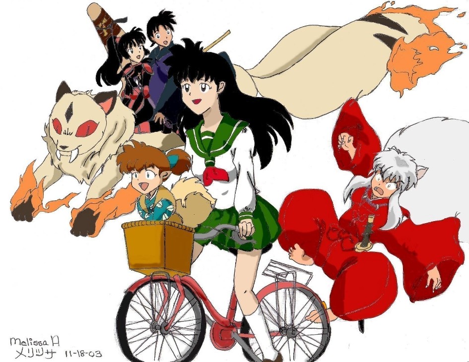 InuYasha Gang by AnimeDisneyGirl23