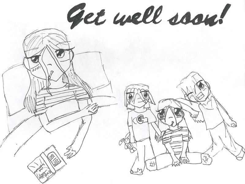 Get well soon AnimeFan! by AnimeFan95