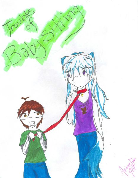 Troubles of babysitting by AnimeFan95
