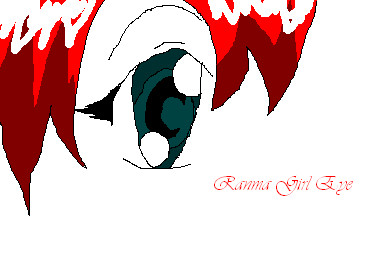 Ranma Girl eye by AnimeFanGurl101