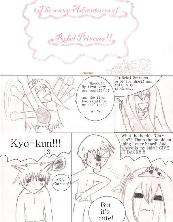 Rebel Princess and Kyo by AnimeFreakazoider